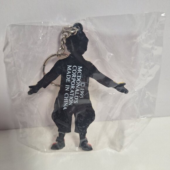 1995 Ronald McDonald Keychain Vintage McDonalds 4" Flexible - Picture 4 of 7